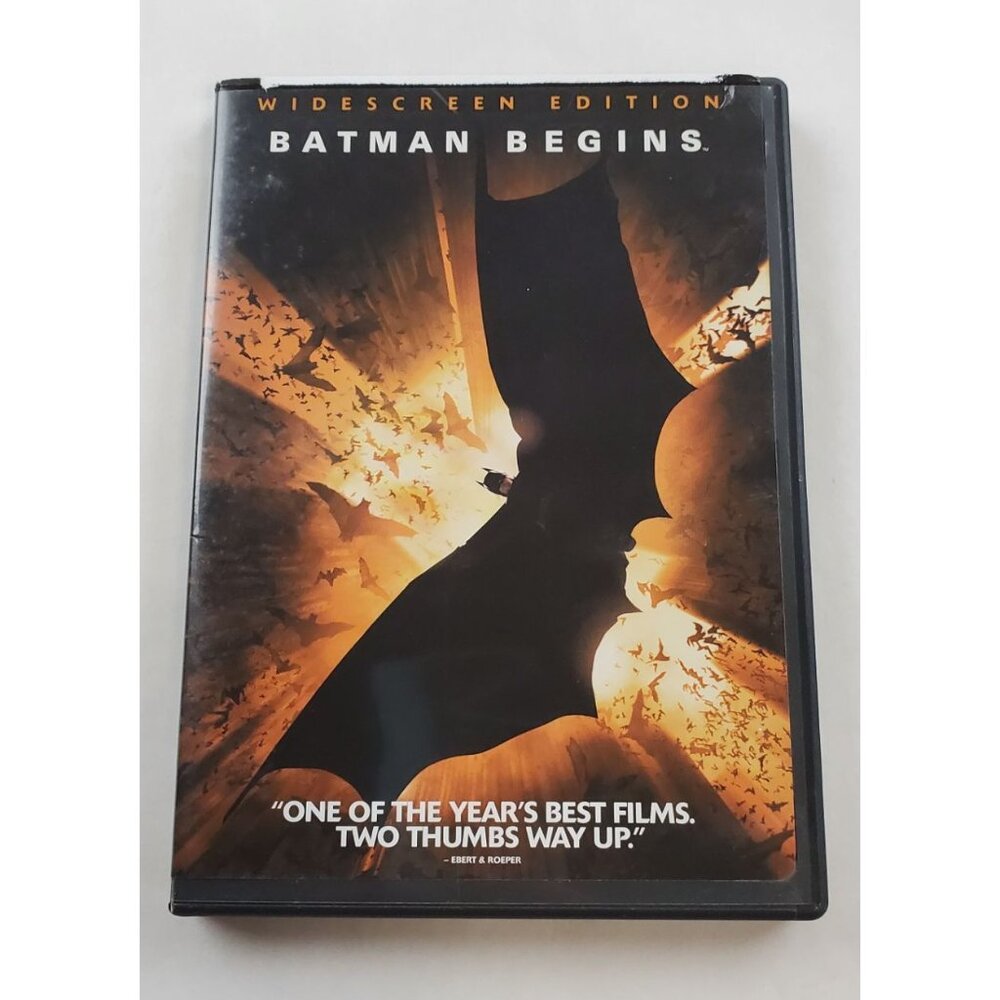 Batman Begins DVD 2005 Widescreen Edition